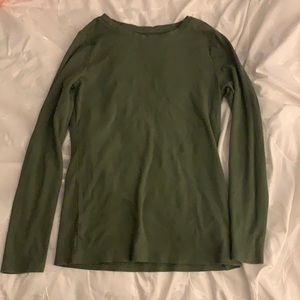 Walmart Time and True Ribbed Long Sleeve Tee